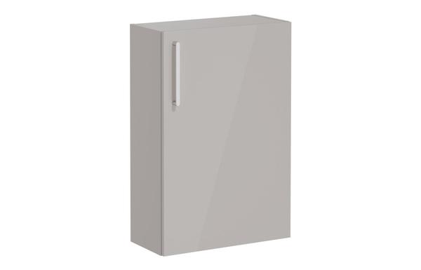 VitrA Root Flat 55cm 1 Door Slim Lower/Base Unit (RH Hinge) - Bright Sahara Beige